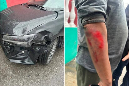 Atropella y arrastra a hombre tras chocar contra su automóvil en la colonia Primera de Mayo