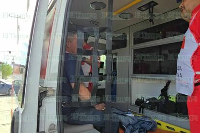 Motociclista termina lesionado tras chocar contra un auto en la Acereros