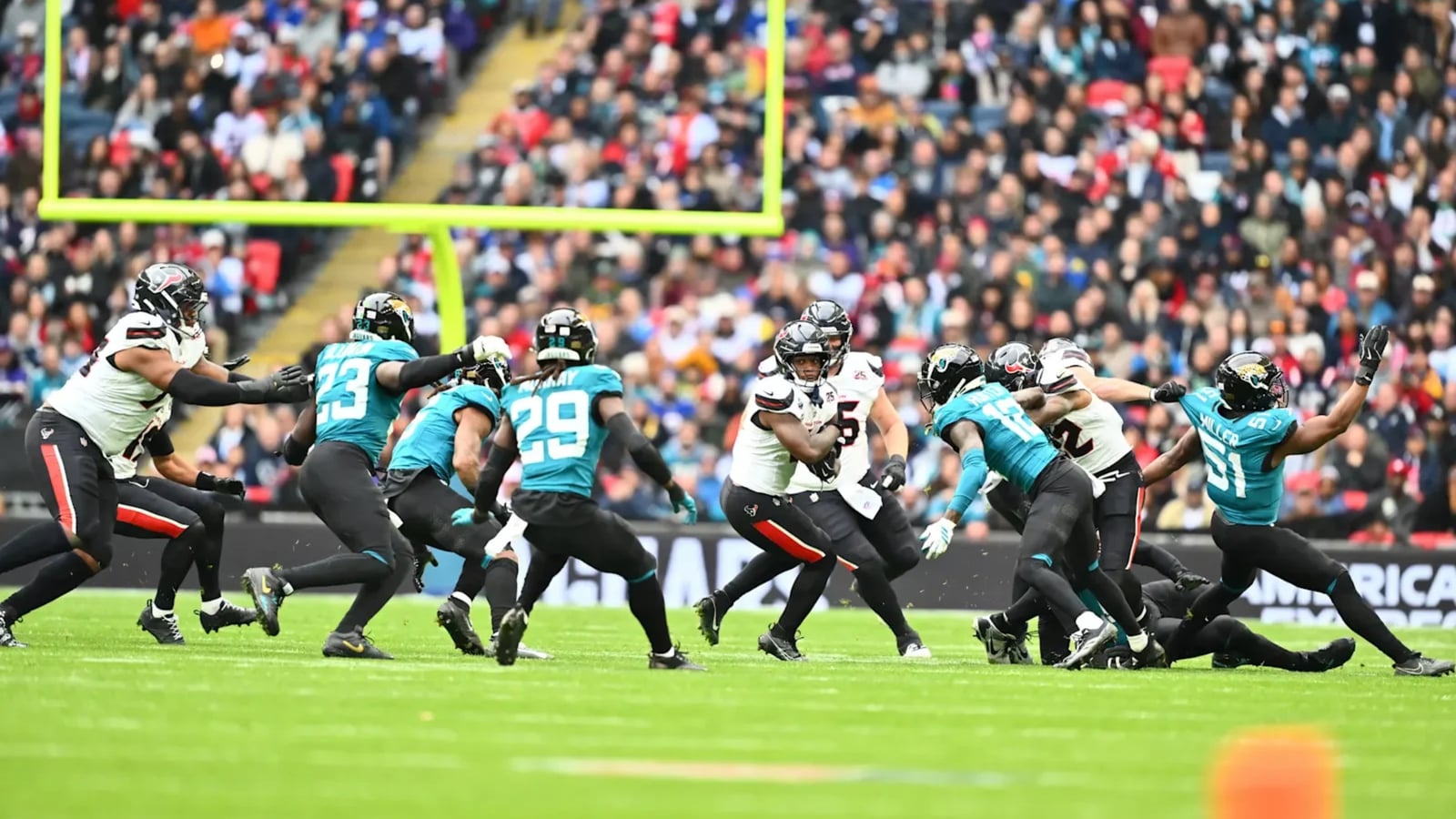 Houston derrota a Jacksonville en duelo de la NFL en Londres