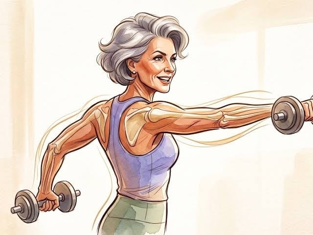 Menopausia: fuerza y salud ósea
