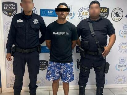 Detienen a “La Vaca” por amenazar a policías en Frontera