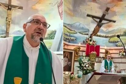El sacerdote Patricio Sánchez falleció en Guayaquil, Ecuador, tras sufrir un accidente durante una celebración religiosa transmitida en Facebook.  El padre