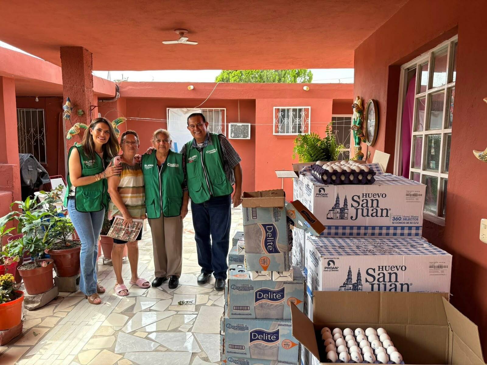 Mejora Coahuila ampliará apoyos alimentarios en Sabina