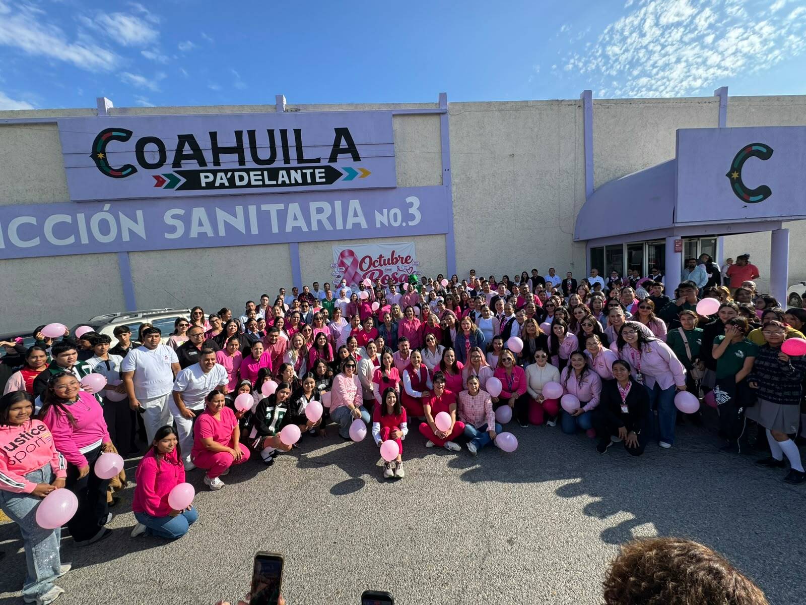 Caminata de Octubre Rosa reúne instituciones para prevenir cáncer de mama