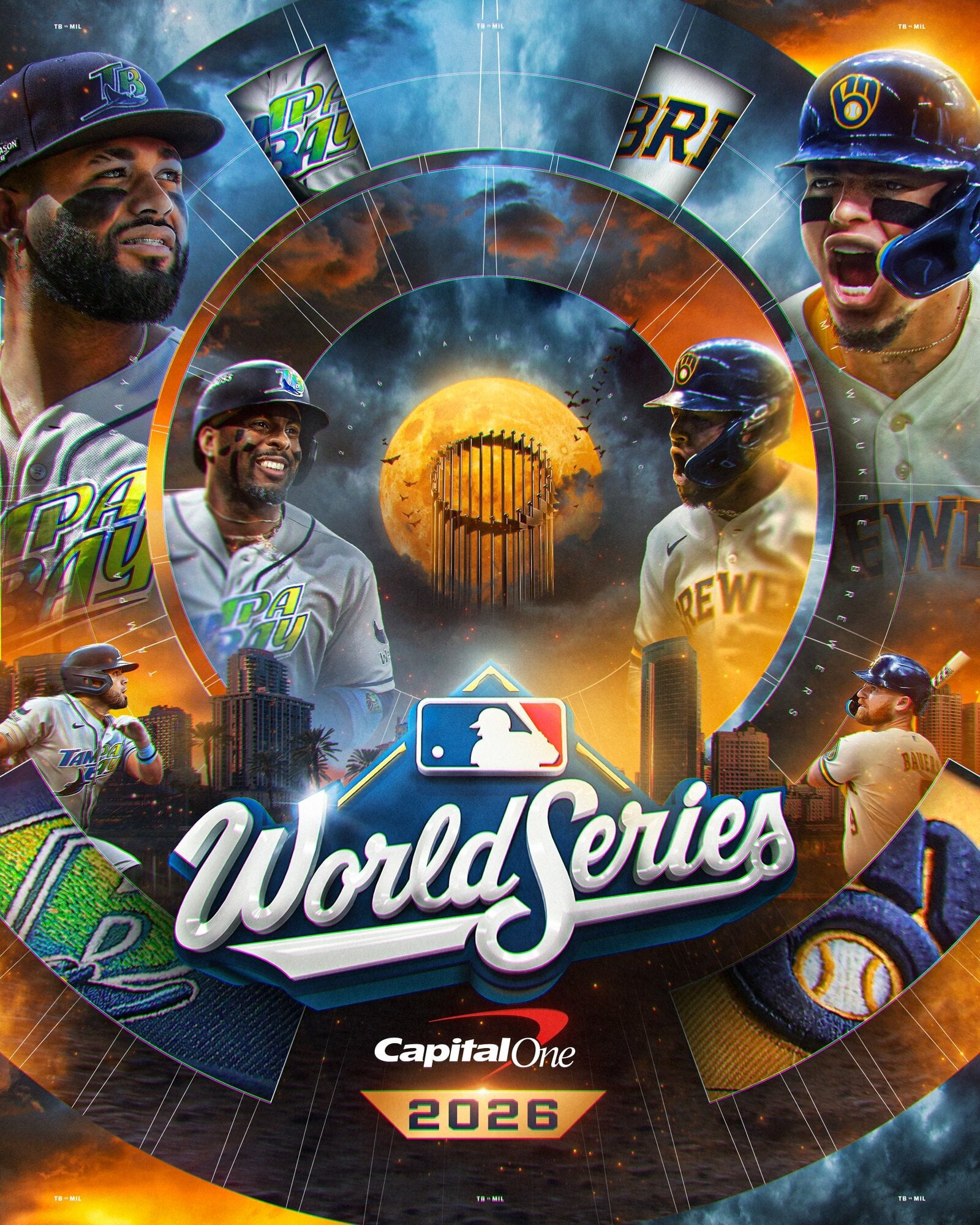 Brewers y Rays disputarán una Serie Mundial inédita en 2026
