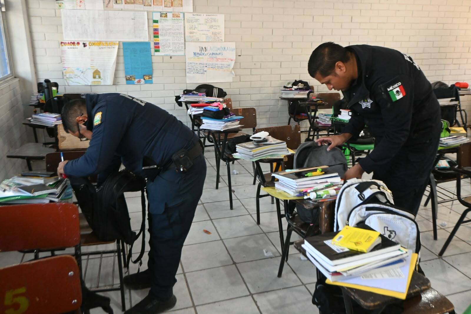 Refuerzan seguridad escolar con Operación Mochila Sana y Segura en Nava