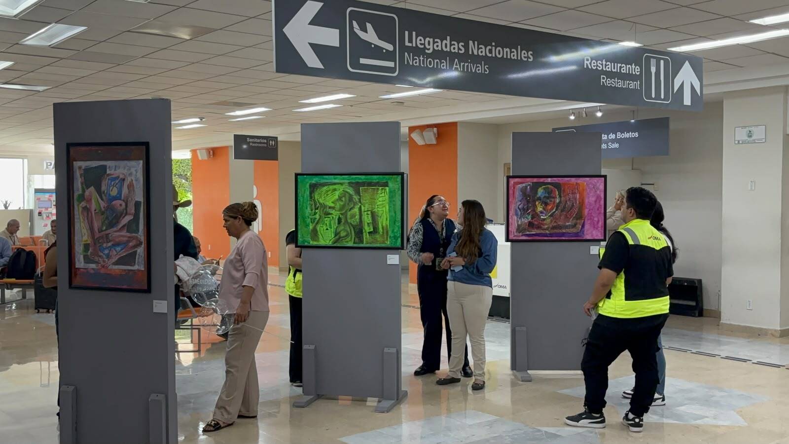 exposición artística