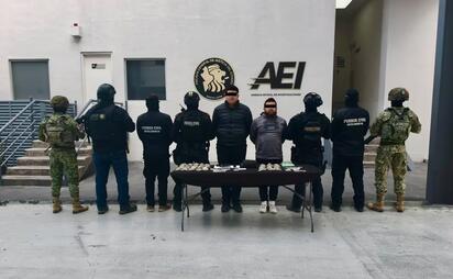 Capturan a presunto líder criminal y ocho sospechosos en Nuevo León