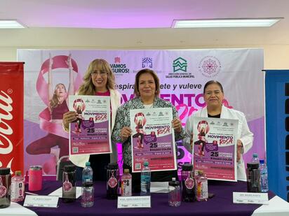 Instituto Municipal de la Mujer impulsa “Movimiento Rosa” en Torreón