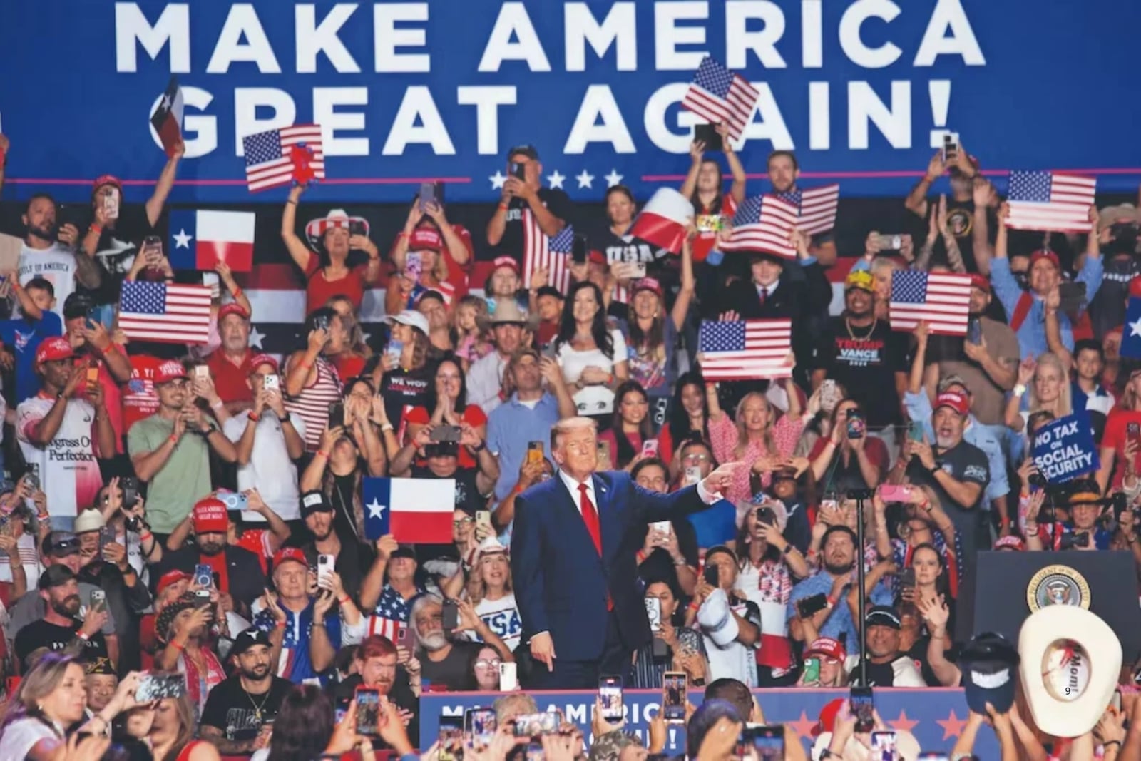 Trump anuncia más de 400 millones de dólares para la campaña republicana