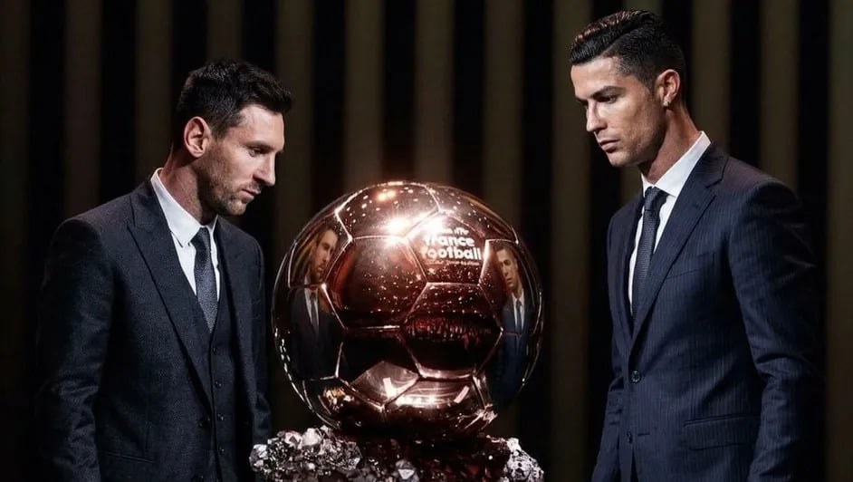 Cristiano Ronaldo lidera votación del Balón de Oro de Todos los Tiempos