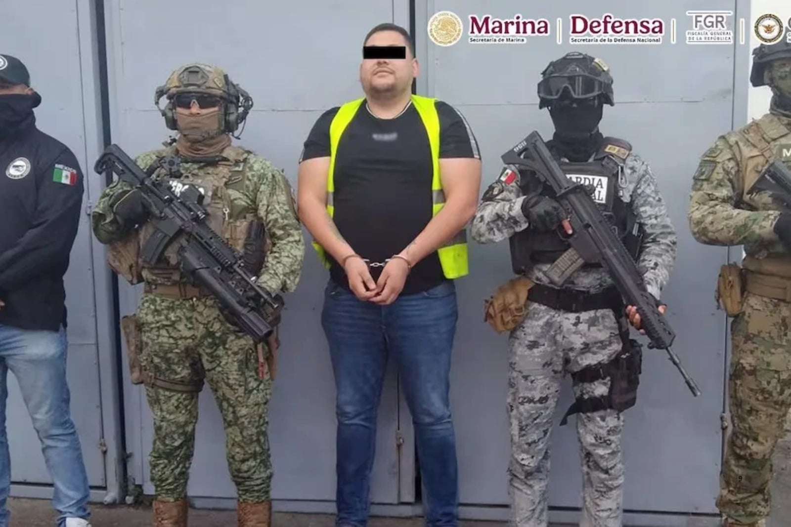 Detienen a “El Nenuco”, presunto operador del Cártel de Sinaloa, en Zapopan