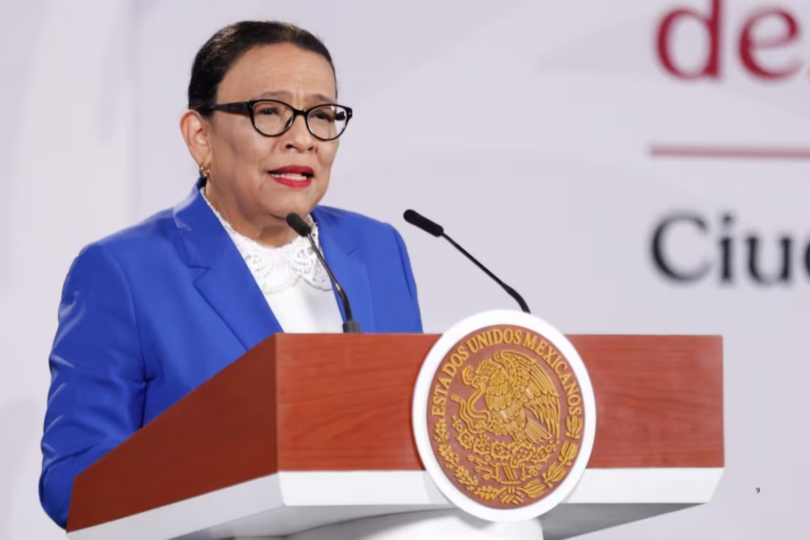Rosa Icela defiende estrategia de búsqueda ante señalamientos de la ONU