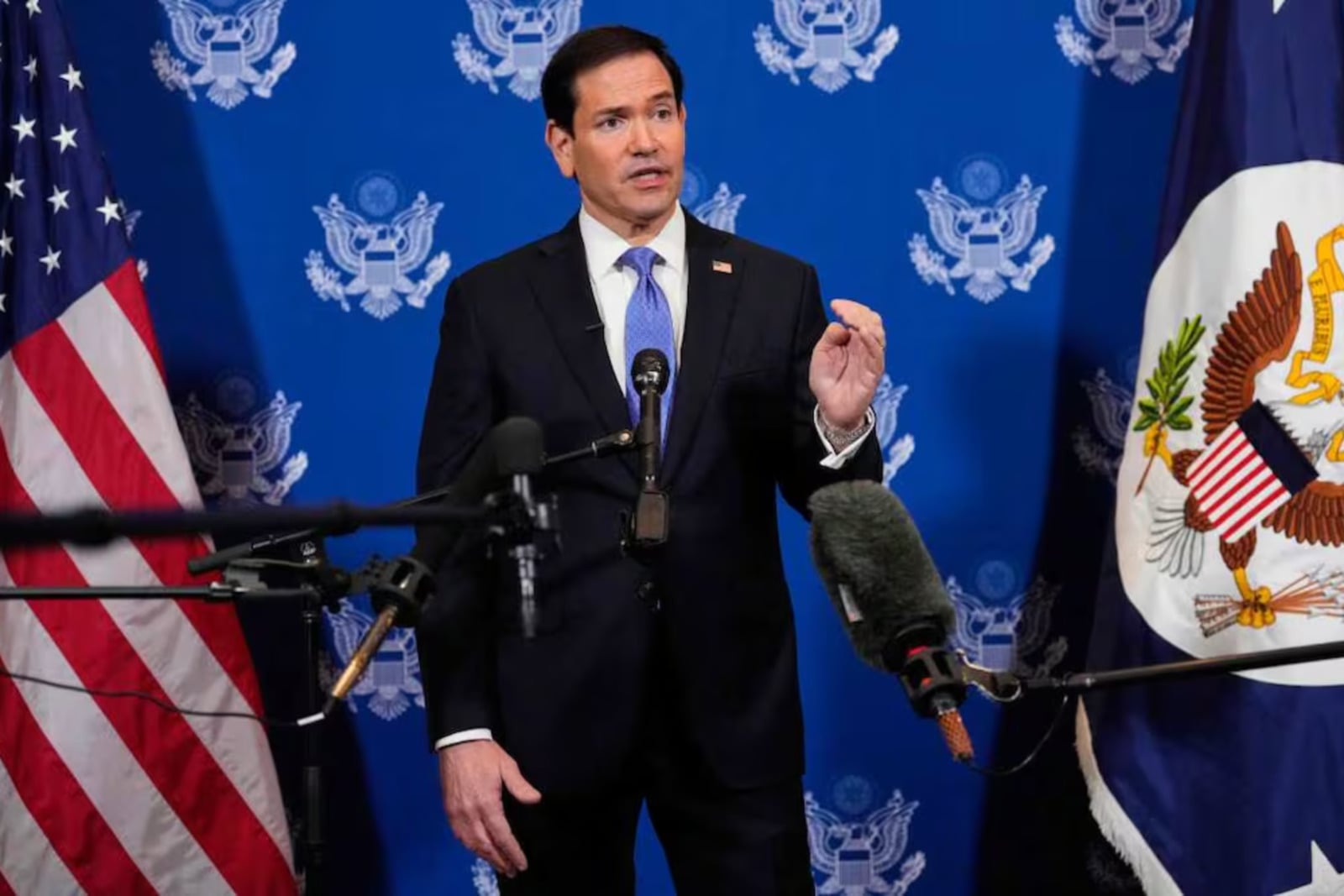 Rubio afirma que Ucrania no existiría sin la ayuda de Estados Unidos
