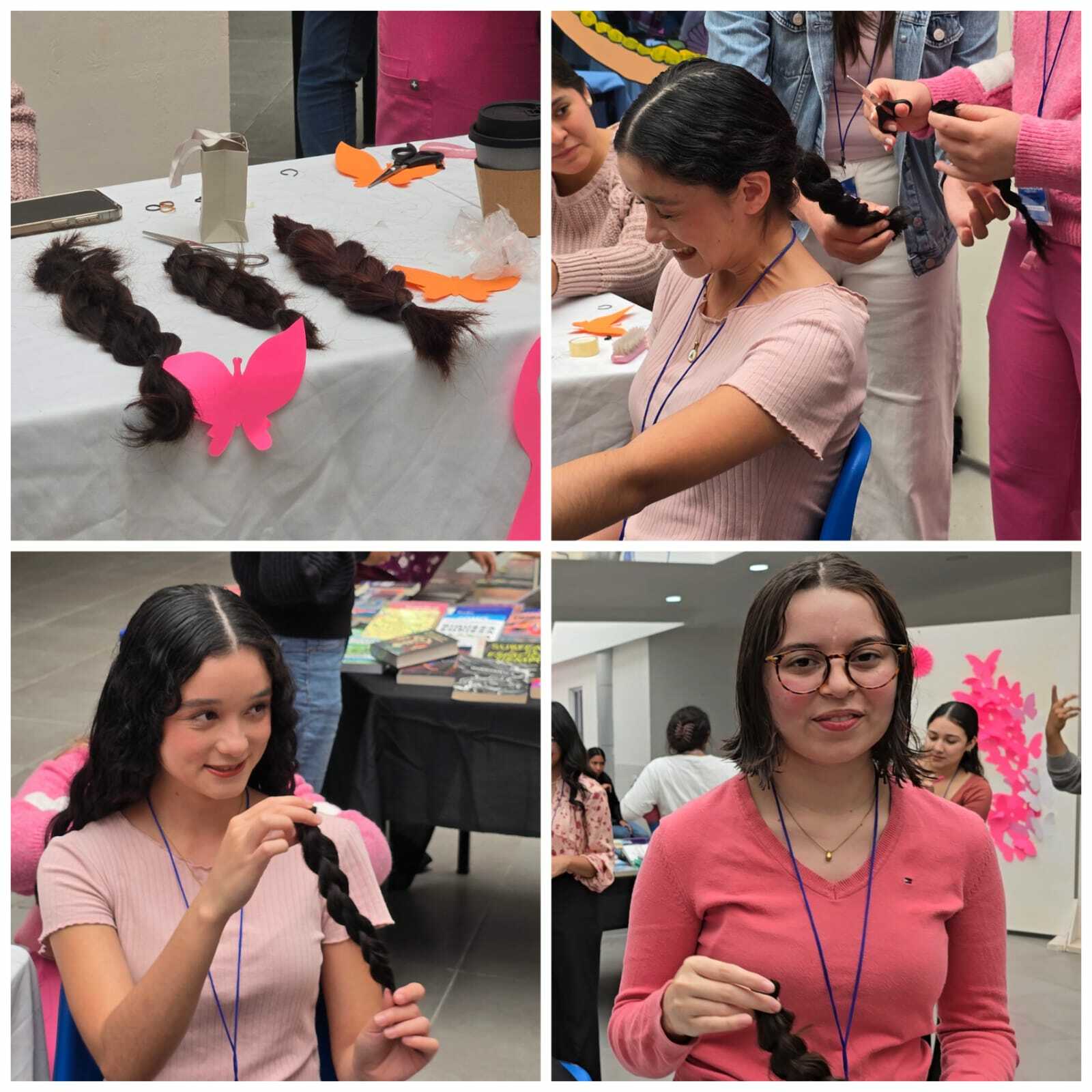 Entre lágrimas y sonrisas, estudiantes donan su cabello para pacientes con cáncer