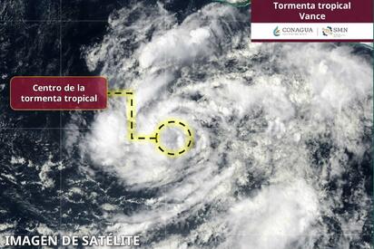 La tormenta tropical 'Vance' se formó en el Pacífico, mientras 'Josephin' se desarrolla en el Atlántico.  El Centro Nacional de Huracanes de Estados Unidos