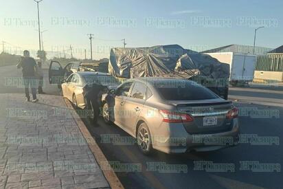Carambola en la carretera 30 deja un lesionado y dos autos destrozados