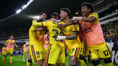    El América de Guillermo Almada goleó 5-2 al Atlas en el Estadio Jalisco por la jornada 13 del Apertura 2026, se mantiene como líder con 27 puntos y confirma
