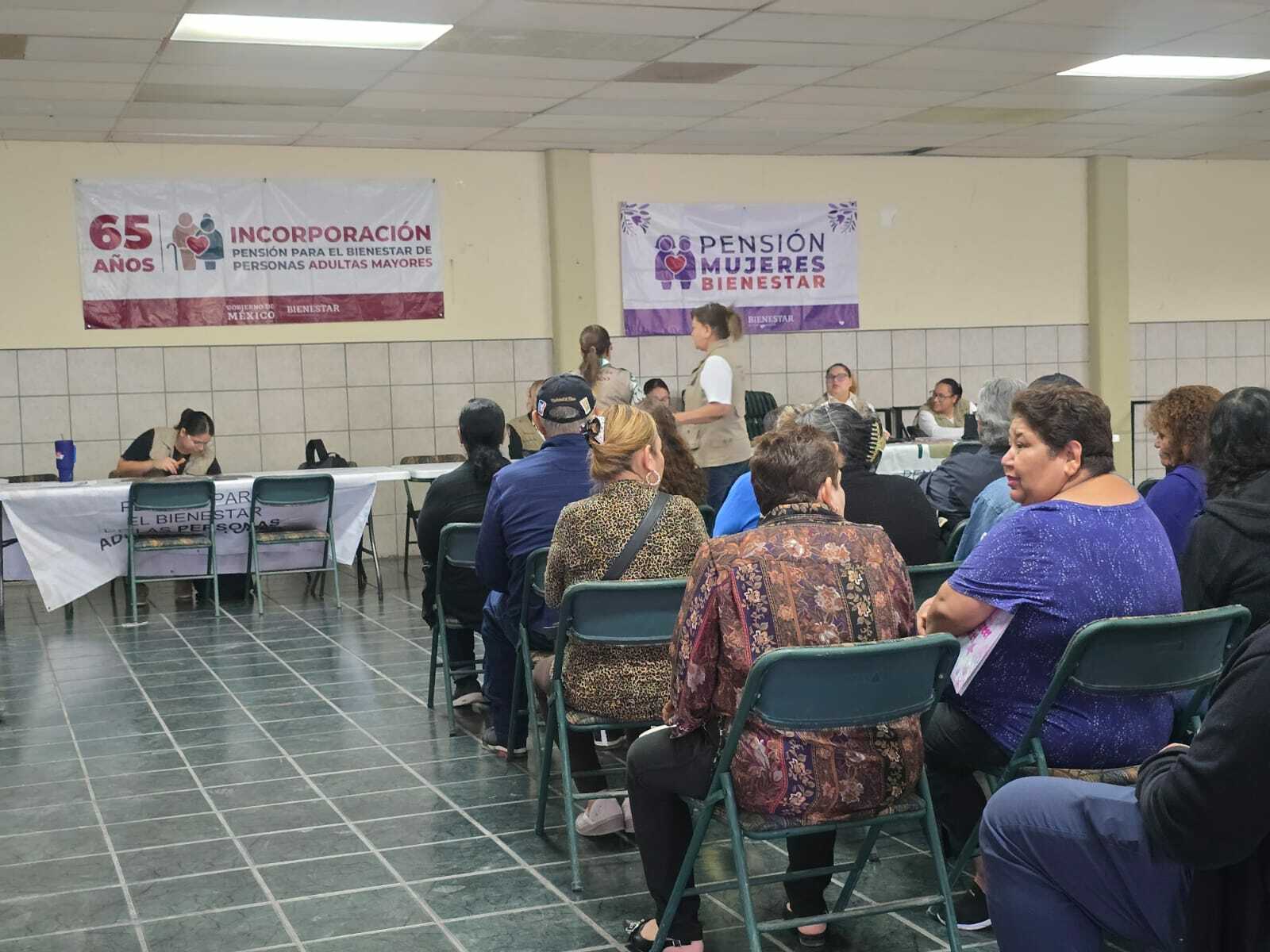 Reciben 480 solicitudes para Pensiones del Bienestar en un solo día
