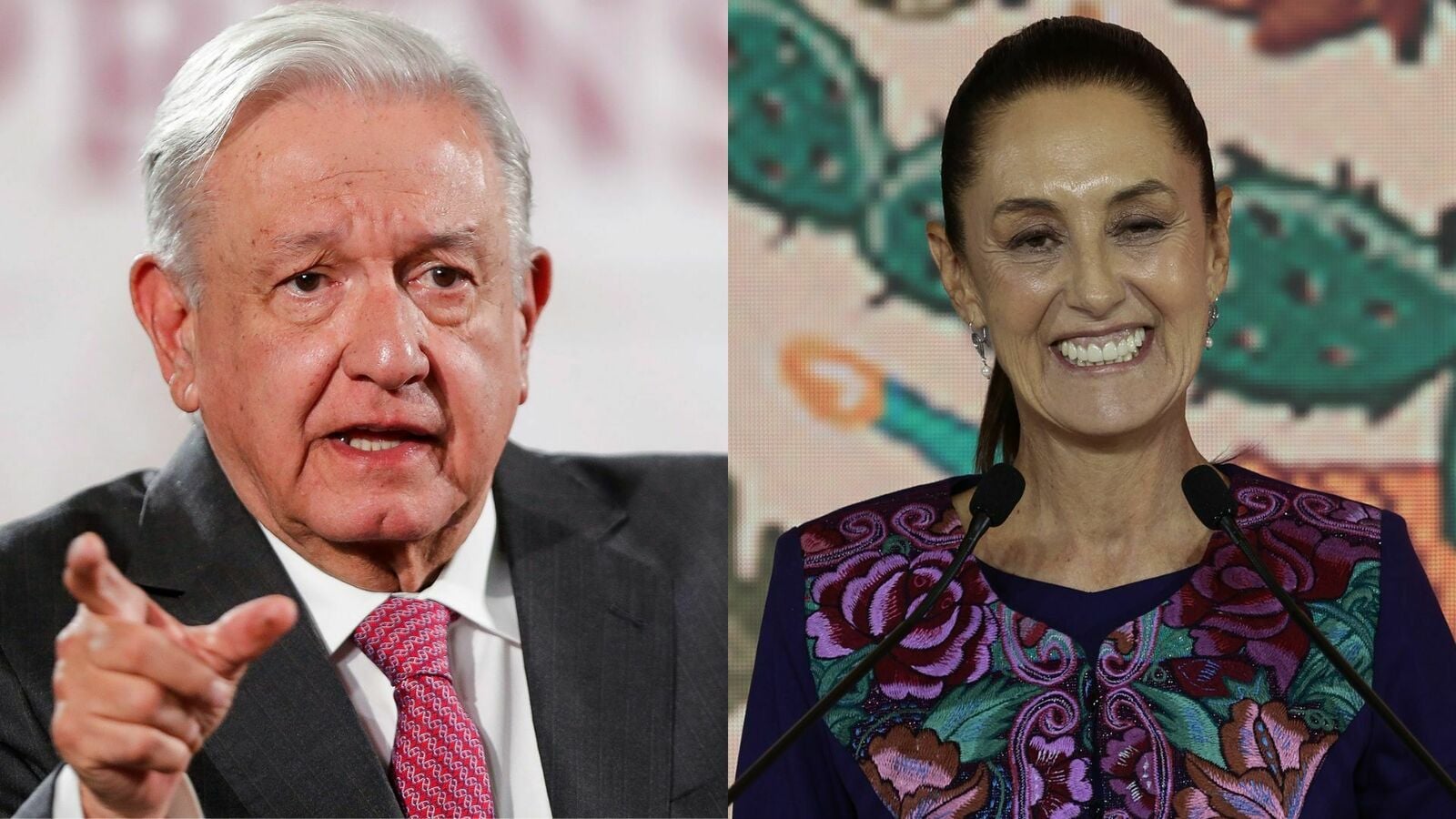Sheinbaum descarta gira de López Obrador: “Es falso”, afirma