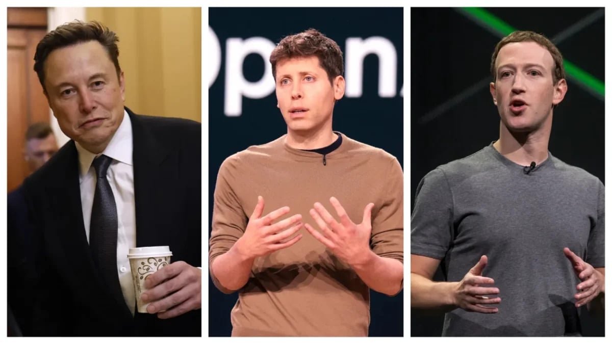Musk, Zuckerberg y Altman llegan al cine con películas sobre su poder