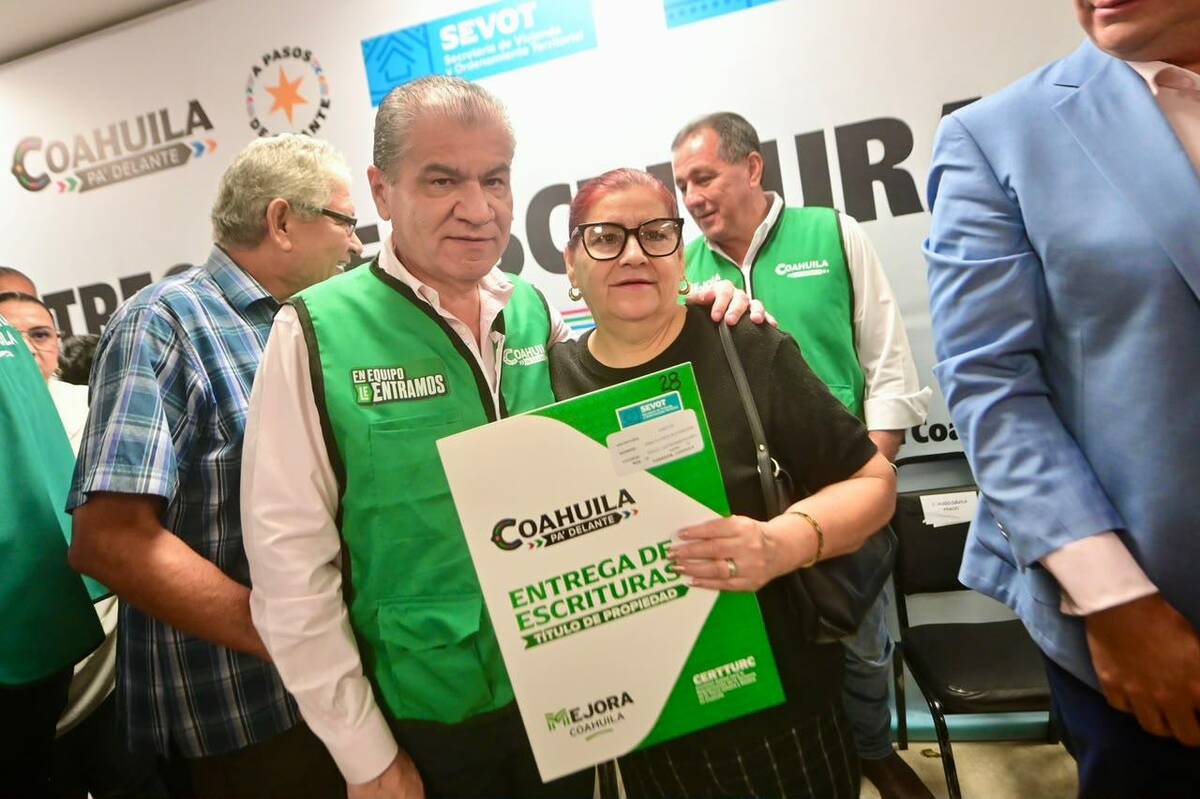 Entrega de escrituras