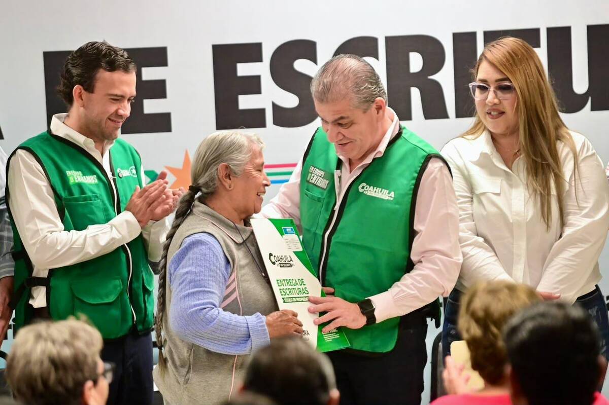 Entrega de escrituras