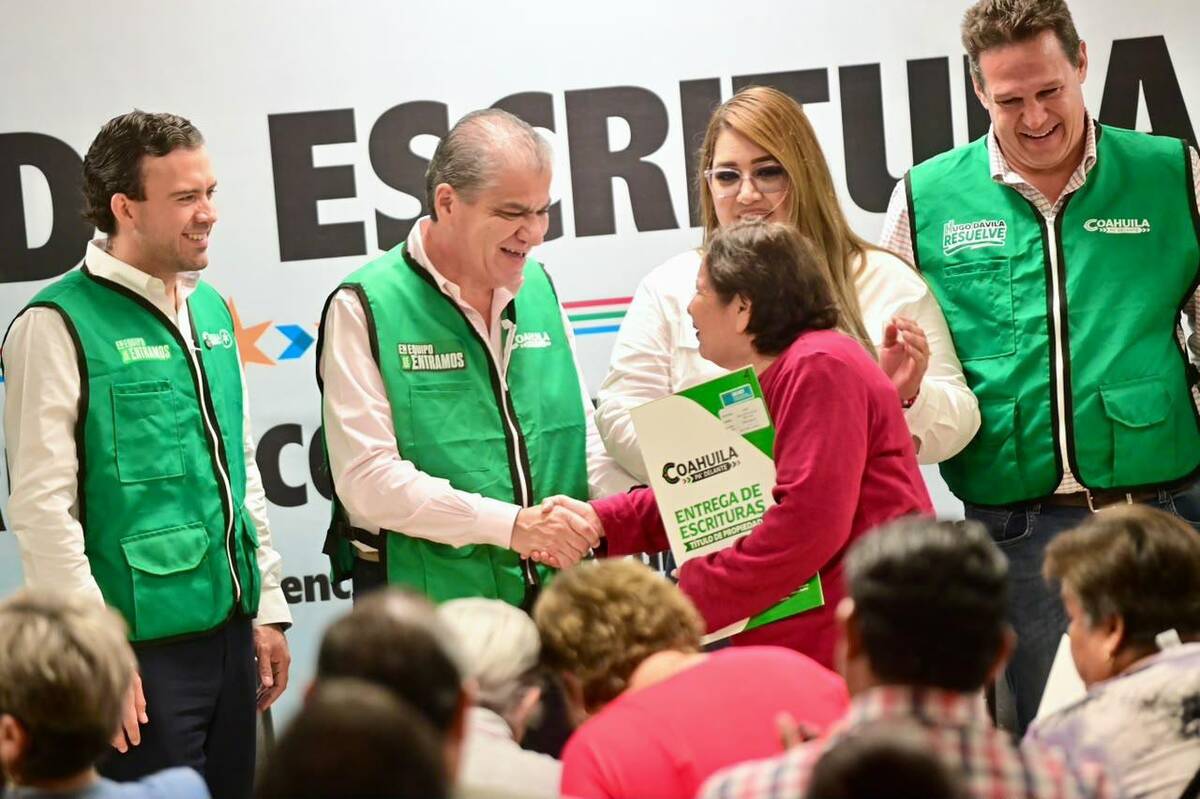 Entrega de escrituras
