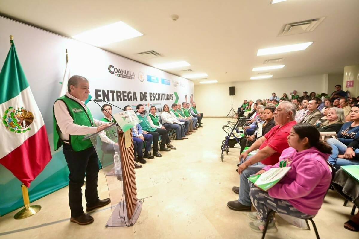 Entrega de escrituras