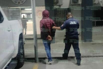 Detienen a hombre por presuntas amenazas en la colonia El Pueblo
