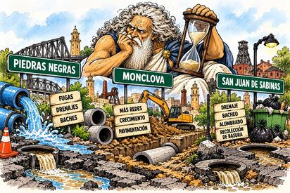 Cronos - Caricatura editorial... Tres ciudades diferentes problemas