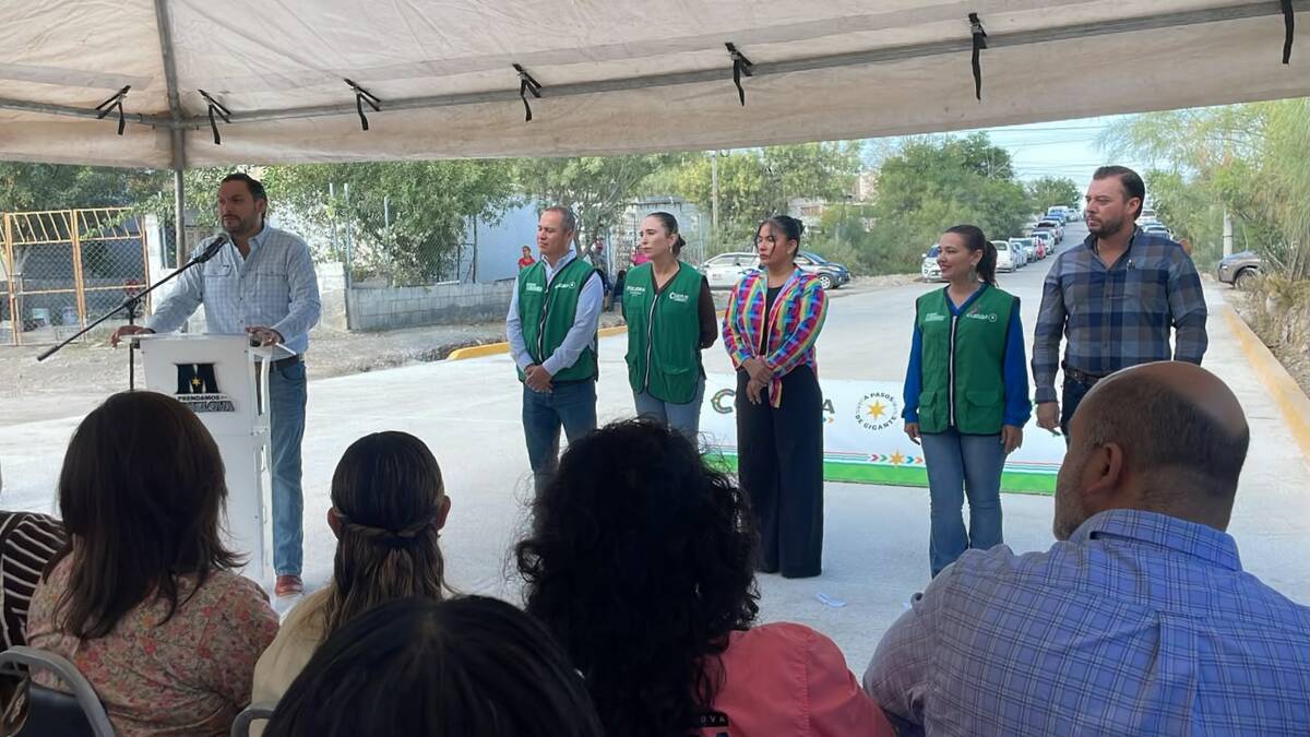 Invierten 1.9 millones de pesos en pavimentación de la colonia José de las Fuentes