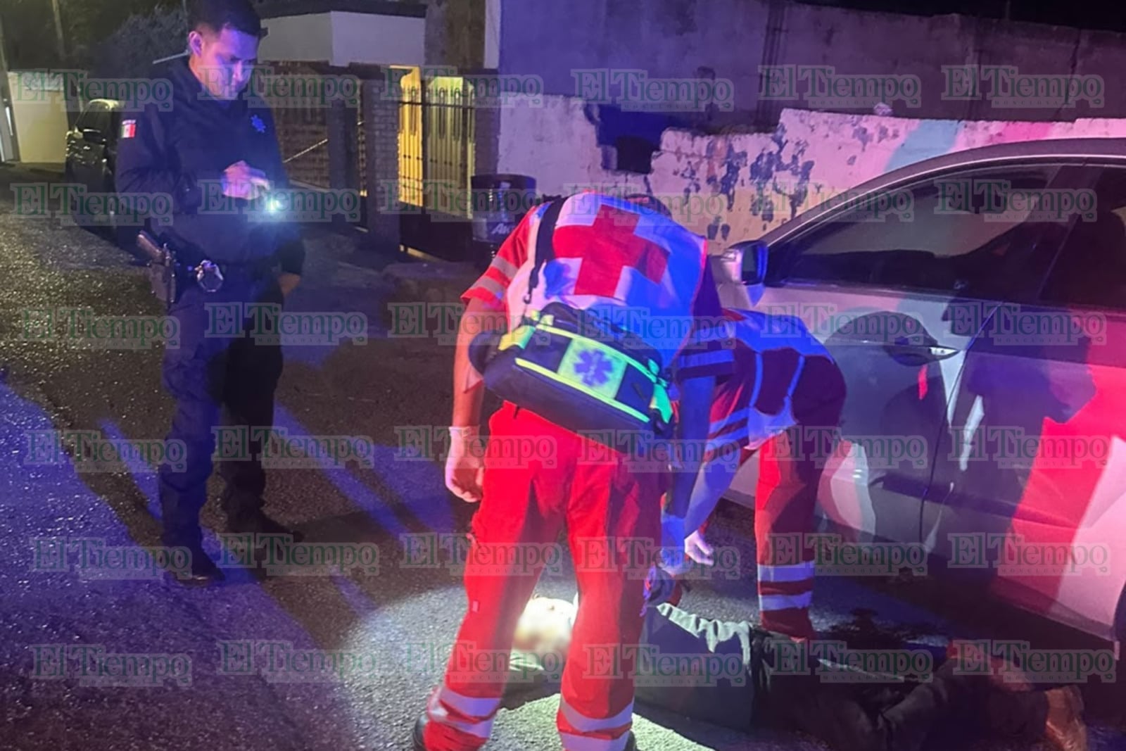 Hallan a hombre herido en calles de la Zona Centro