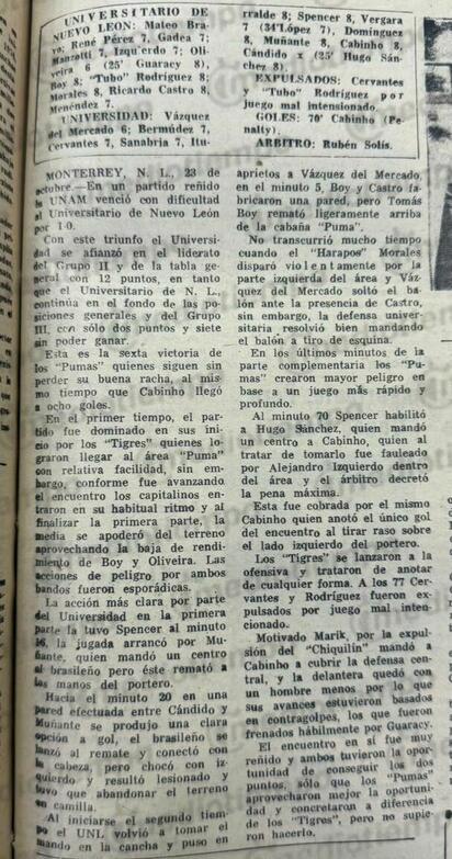 Hugo Sánchez debutó con Pumas un 23 de octubre de 1976