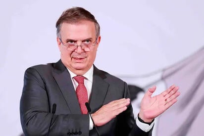 ARANCELES El secretario de Economía, Marcelo Ebrard, confirmó desde Washington que México y Estados Unidos registran avances significativos para pactar una reducción