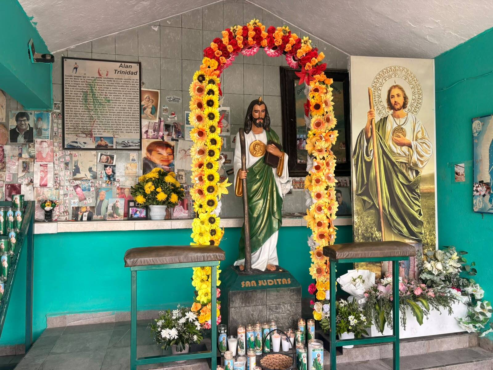 San Judas Tadeo alista su fiesta en el ejido 8 de Enero