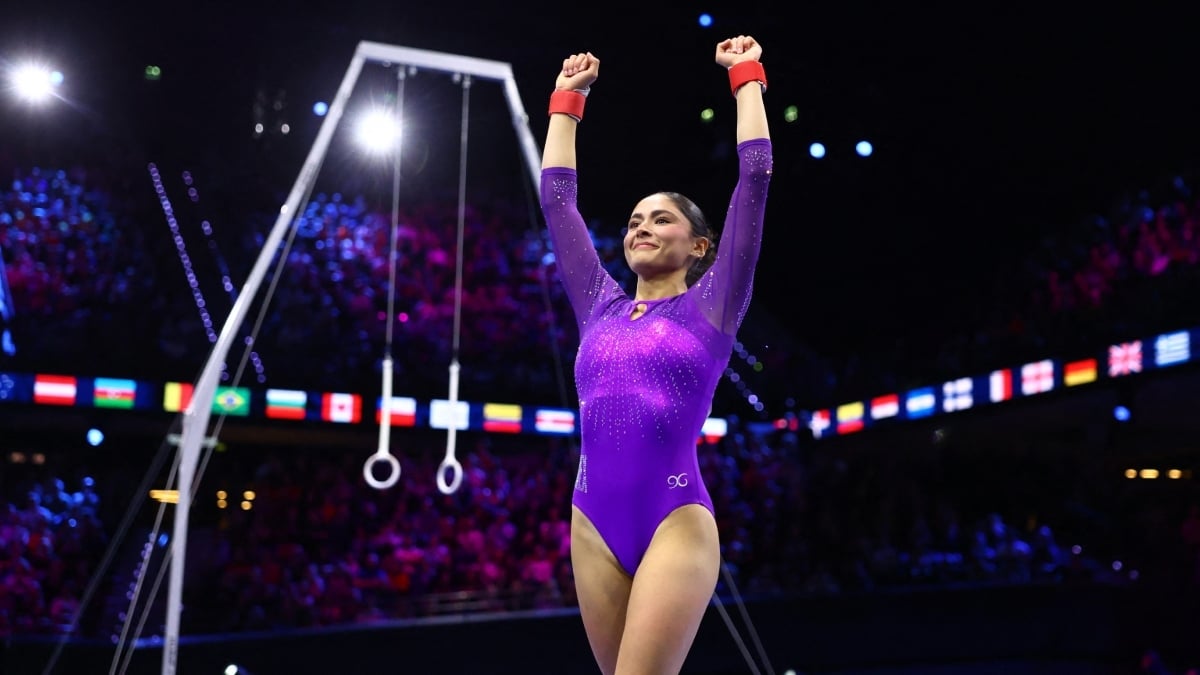 Victoria Mata termina sexta en la final de salto del Mundial