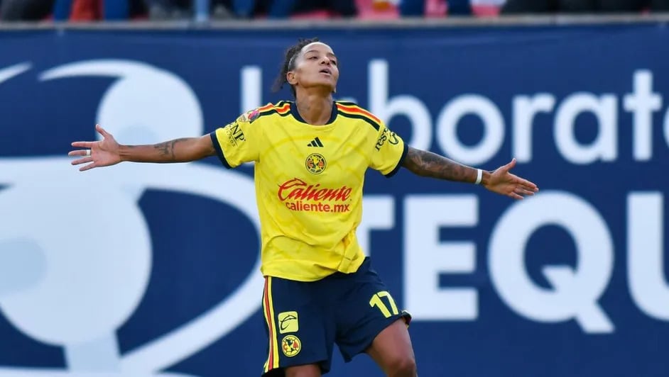 América Femenil golea 7-0 al San Luis con hat-trick de Geyse