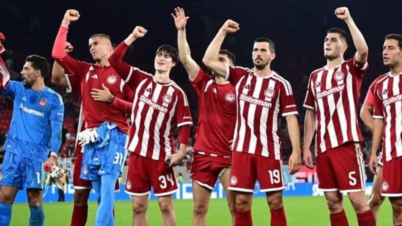 La Hormiga González juega 60 minutos en goleada del Olympiacos