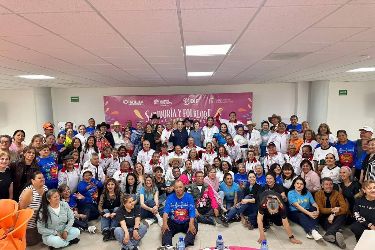 DIF Torreón recibe a grupos de danza participantes en el encuentro “Sabiduría y folklore en la cuna del algodón”