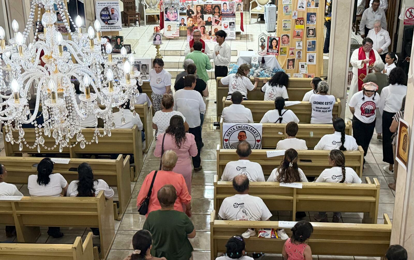 Encomiendan a la Virgen de Guadalupe búsqueda de desaparecidos
