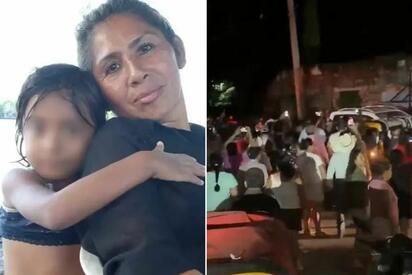 Habitantes de Ostuacán irrumpieron en una comandancia y atacaron a dos hombres acusados de asesinar a una mujer y su nieta.  Uno de los dos hombres