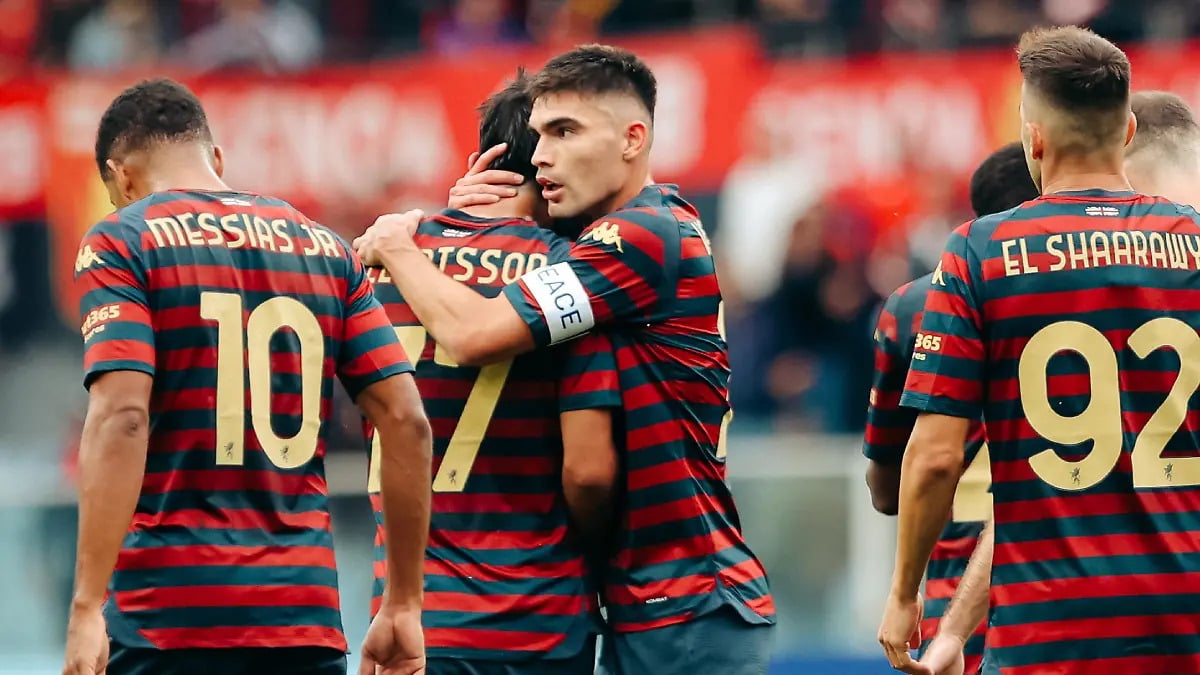 Genoa de Johan Vásquez vence 1-0 al Venezia y sale del descenso