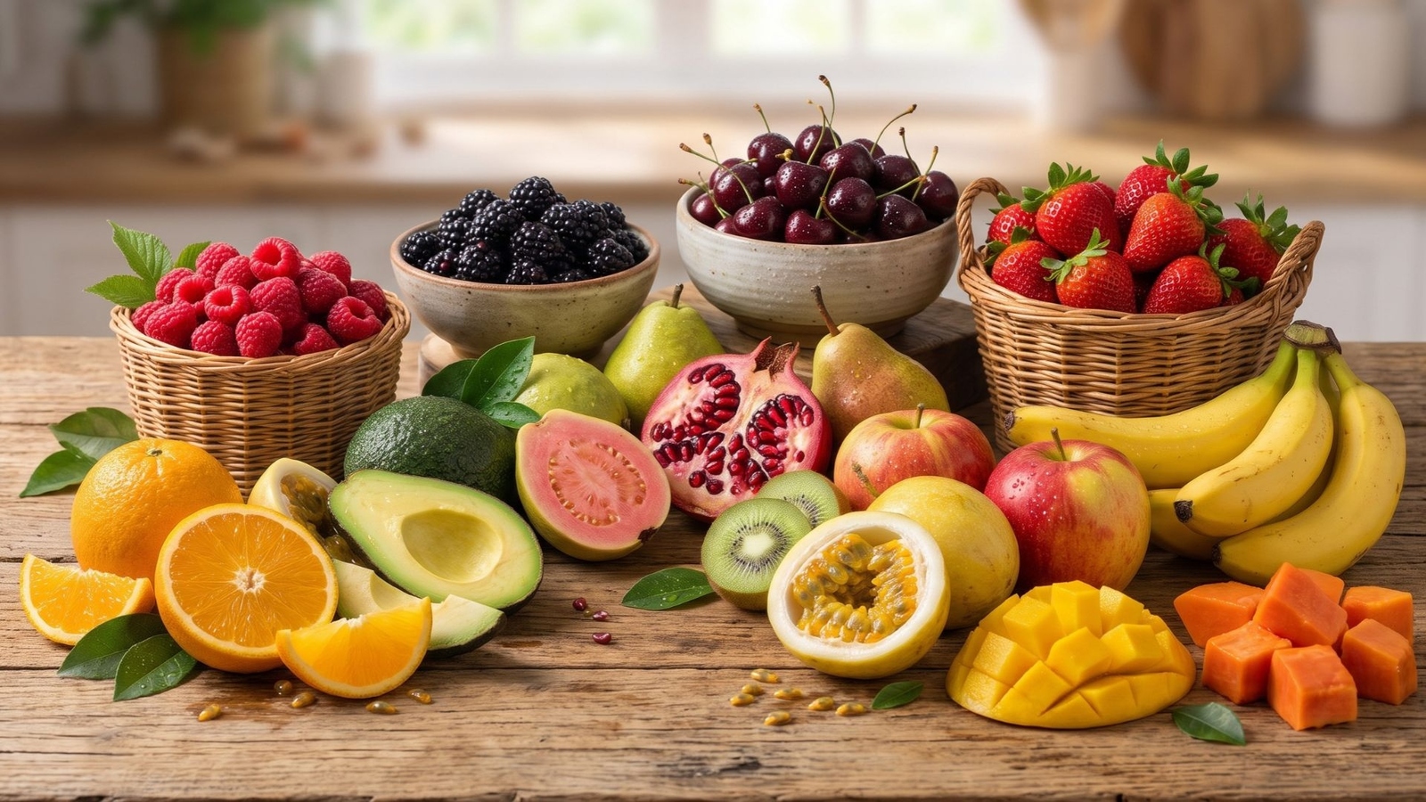 Las 15 frutas con mayor contenido de fibra y sus beneficios para la salud