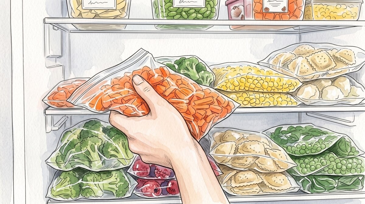 Alimentos que no conviene recongelar: riesgos para la salud y cambios en su textura