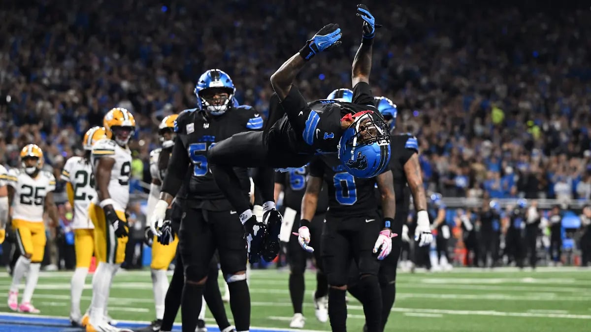Lions vencen 20-17 a Packers en un duelo lleno de errores