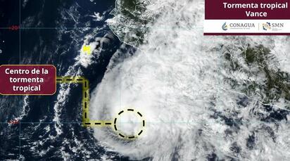 TORMENTA TROPICAL Vance perdió fuerza frente al Pacífico mexicano, mientras Olana se formó en aguas del océano Pacífico central.  La tormenta tropical Vance, que hasta