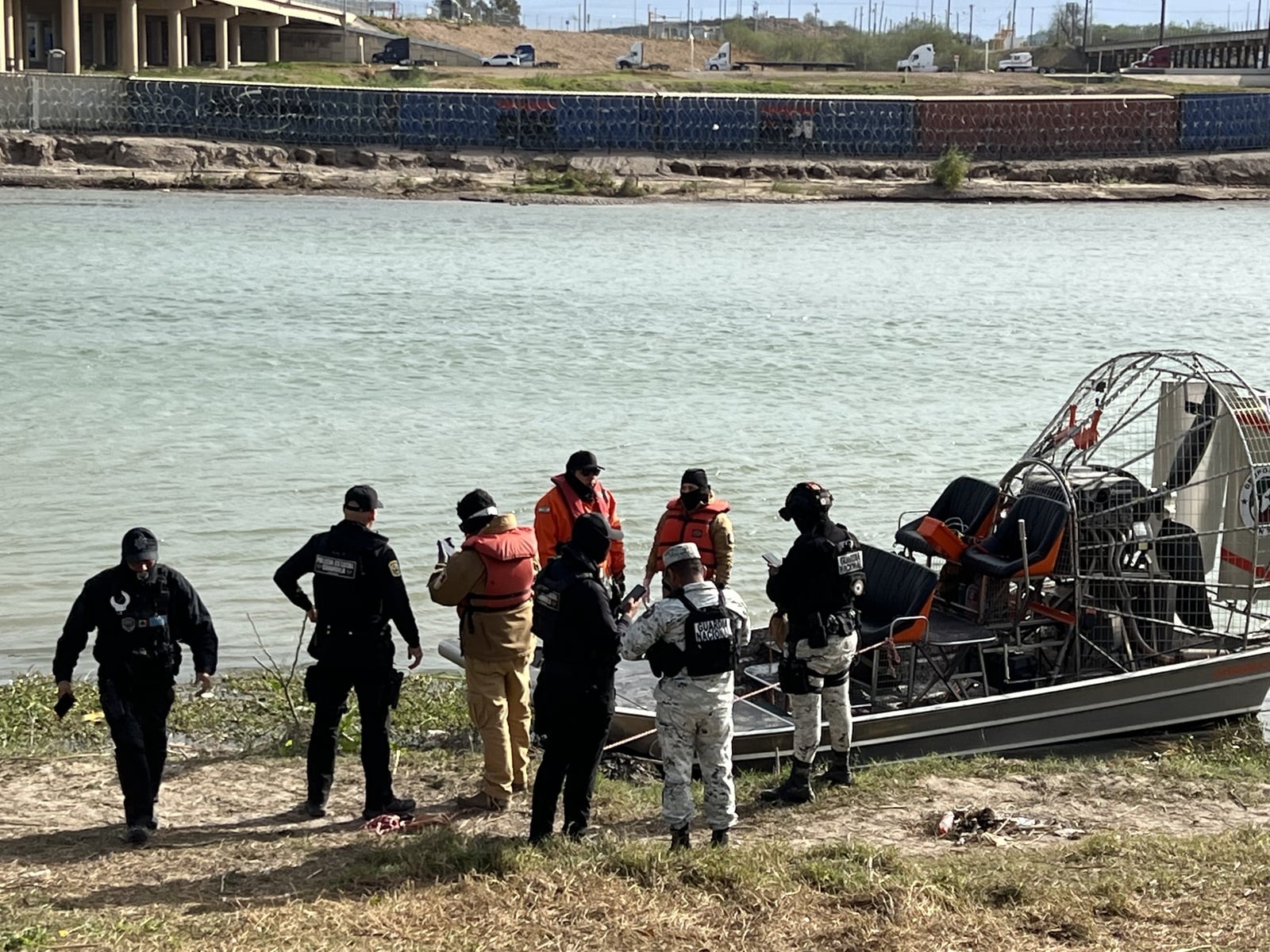 Autoridades localizan cuerpo sin vida en el río Bravo
