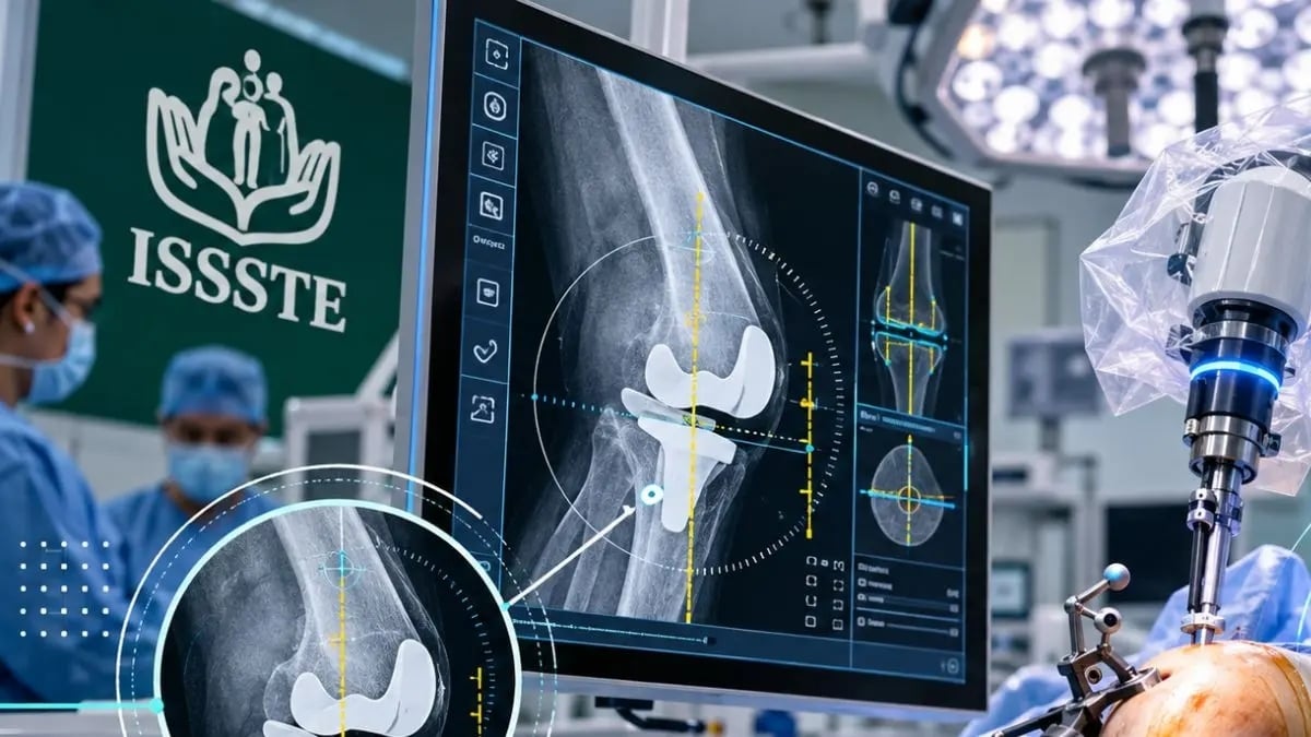 ISSSTE en Morelos realiza sus primeras 13 cirugías de rodilla asistidas por robot
