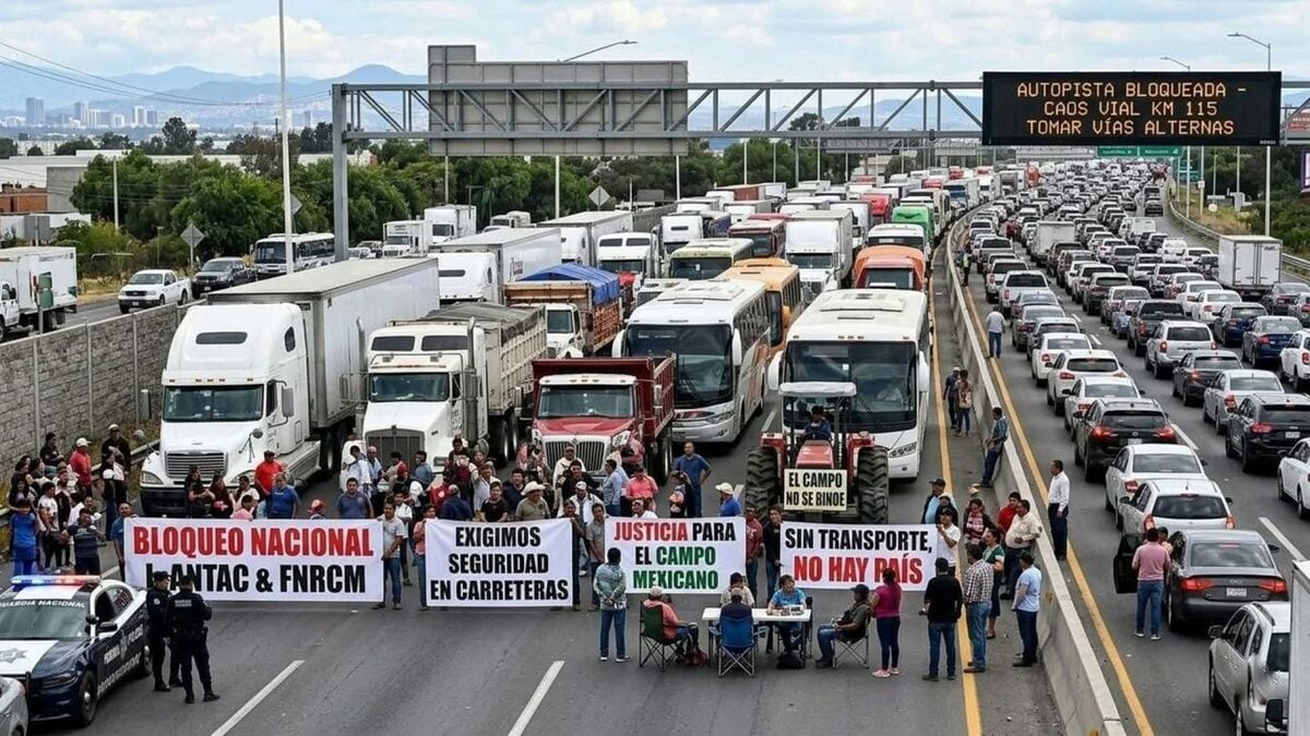 Protesta nacional de transportistas: carreteras afectadas y exigencias del sector